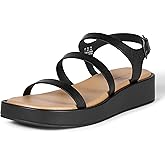 Amazon Essentials Women's Strappy Flatform Sandals