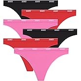 Hanes womens Moves Underwear, 360° Flex Stretch Panties, Smooth & Seamless Hipsters Bikinis Or Thongs, 6-pack