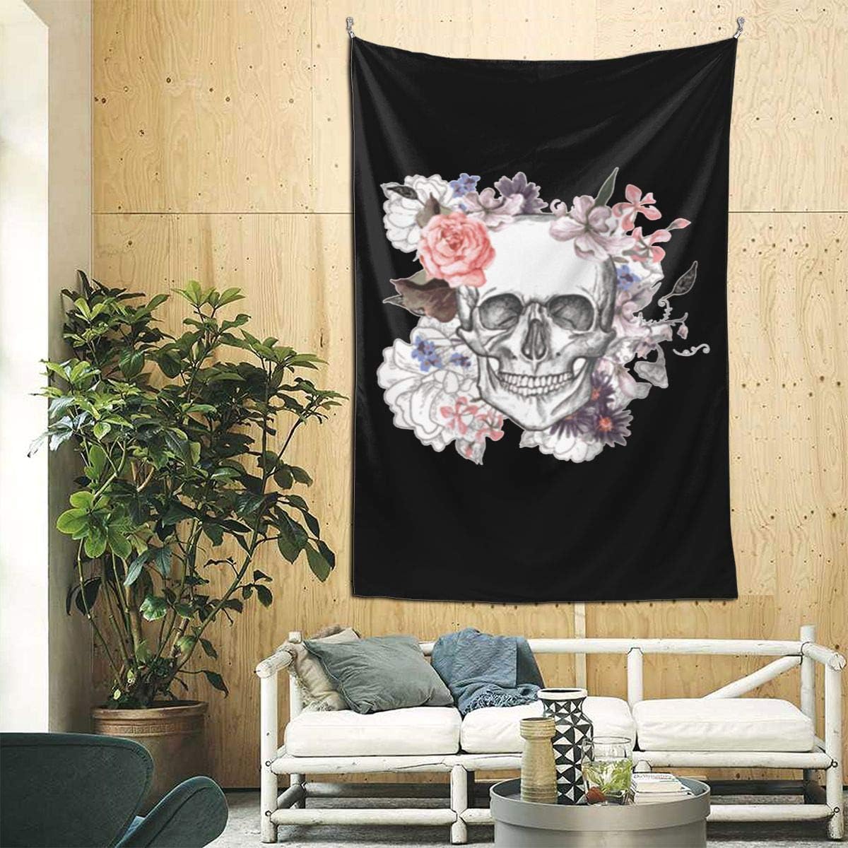 NA Creative Draw Tapestry Rug Tapestry Wall Hanging Decor for Living Room Bedroom 9060 Inch Forman Woman Children