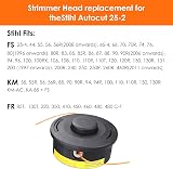 YOUSHARES Stihl Autocut 25-2 Head for FS KM FR Series Trimmer Replacement view 2