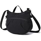 Haytijoe Crossbody Bags for Women Travel Lightweight Nylon Ladies Purses Small Tote Bag Top Handle Shoulder Satchel Messenger