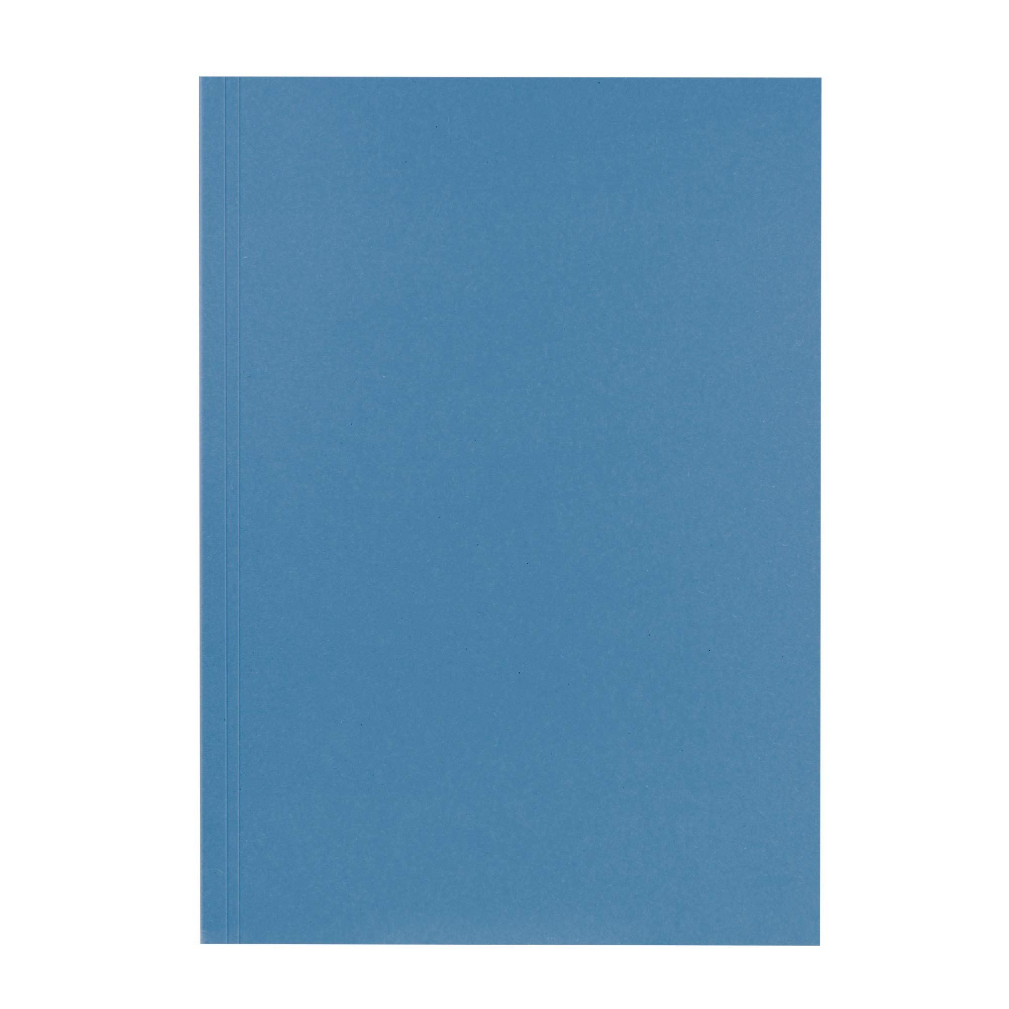 Exacompta - Ref 80004120002F - FALKEN - Recycled Square Cut Folders - A4 (210 x 297mm) in Size, 250gsm Recycled Manilla, Holds Up to 300 Sheets - Blue (Pack of 100)