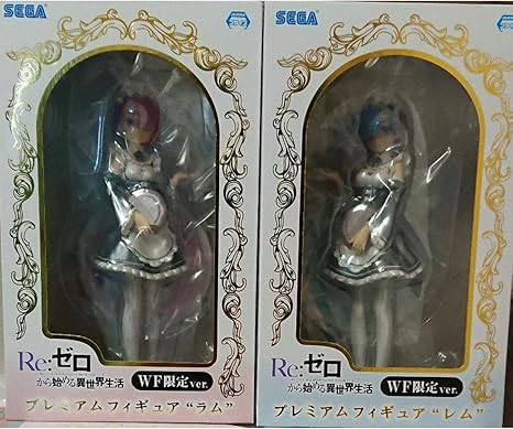 Amazon レム ラム フィギュア 限定ver セット ワンダーフェスティバル ワンフェス Wf 17 冬 ゼロから始める異世界生活 リゼロ グッズ フィギュア ドール 通販