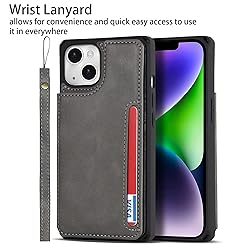 Cavor for iPhone 14 Plus Wallet Case with Card