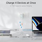 toomke UK to Australia Plug Adapter 5 in 1 USB C 35W PD Type I view 5