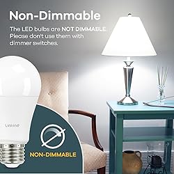 Linkind A19 LED Light Bulb, 100W Equivalent Light