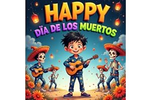 Happy Día De Los Muertos Book for Kids: Discover the Meaning of Day of The Dead in A Fun and Educational Adventure Story for 