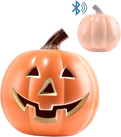 Amazon Epicxl Pk100 ハロウィンダンシングパンプキン Bluetooth Ledライトアップスピーカー オレンジ デジタルオーディオアクセサリ オンライン通販