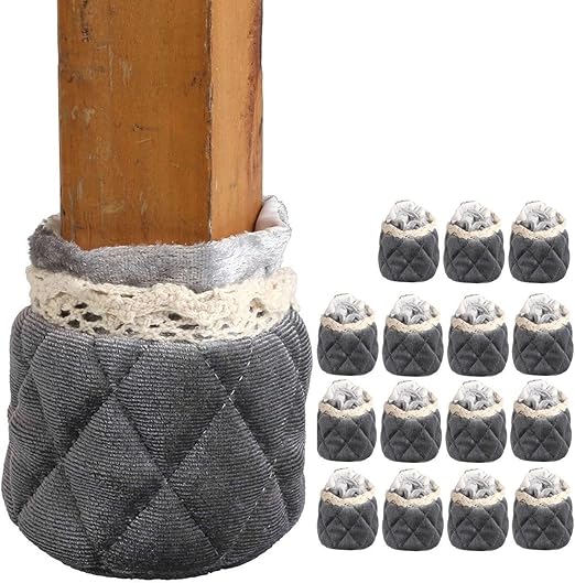 Chair Leg Floor Protectors Caps Warmhut 16pcs Table Furniture Leg