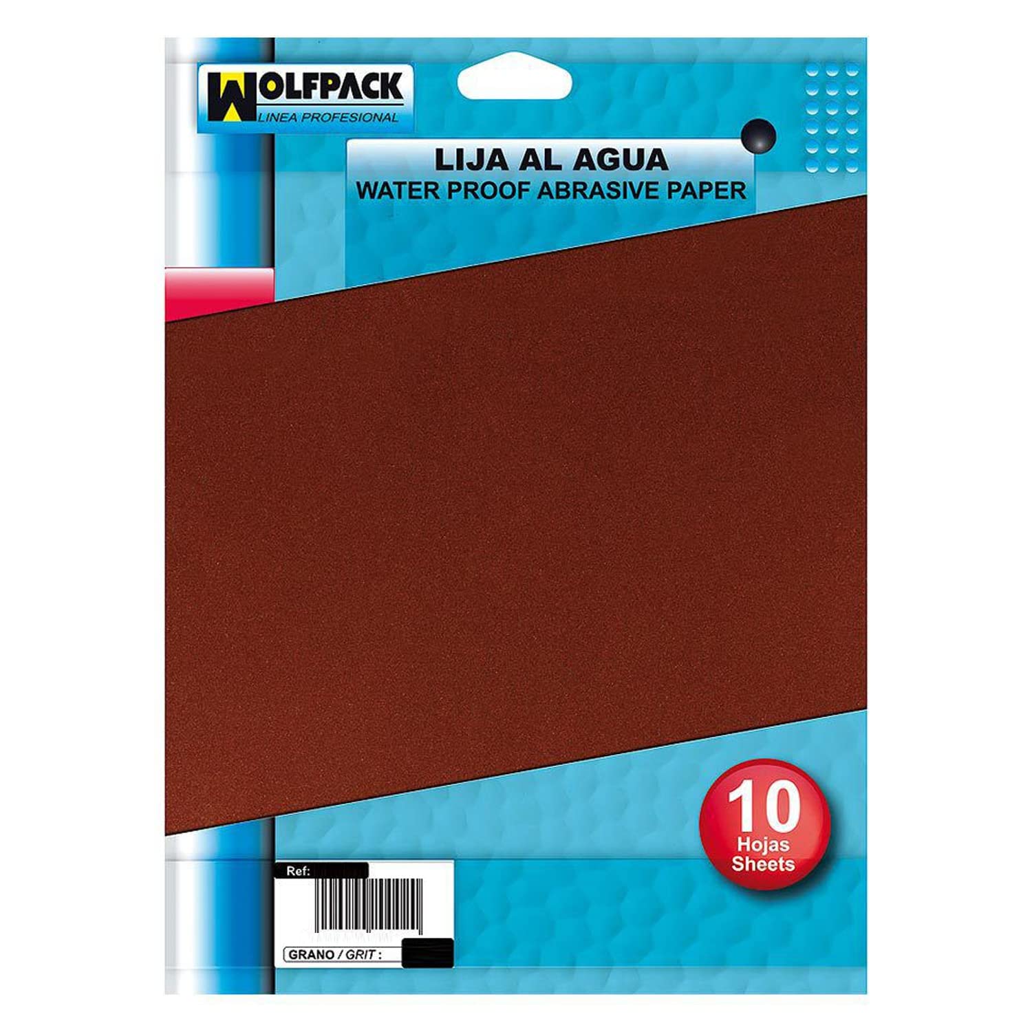 Wolfpack 9020003 Water Sandpaper Grit 220 (Pack of 3 Sheets)