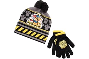 Nickelodeon Paw Patrol Boys Winter Hat and Mitten or Glove Set (Age 2-7)