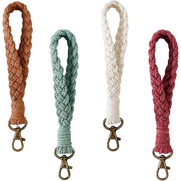 小物 Carabiner Macrame Keychain deci ovy KAJA Carabiner Macrame Keychain | DECi