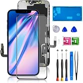 for iPhone 12/12 Pro Screen Replacement 6.1", Bsz4uov 3D Touch Screen LCD Display Digitizer for 12/12 Pro Cell Phone Repair Kits+Waterproof Frame Sticker+Tempered Protector