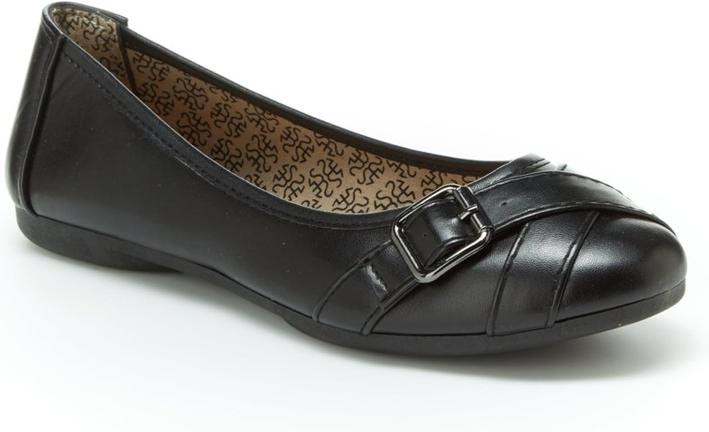 Harborsides Grape Women Comfort Flats - Memory Foam Insole, Flex A Lite Outsole