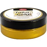Viva Decor Inka Gold Gilding Wax2.3 oz (Old Gold) - Easily Applicable Wax-Based Metallic Polishing Paste. Quick-Drying Metal Shine, High Gloss Effects for DIY. Decor Paste for Wood, Clay &amp; Terracotta