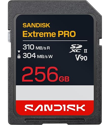 Amazon.com: SanDisk 256GB Extreme Pro UHS-II SDXC Memory Card