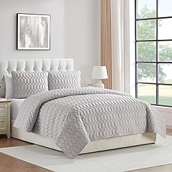 VCNY Home - Full/Queen Quilt Set, Pinsonic Bedding