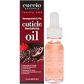 Cuccio Naturale Cuticle Oil - Revitalizing Pomegranate &amp; Fig - Repairs Skin &amp; Nails - 0.5 Oz