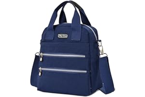 Tiny Chou Multi Pockets Hobo Bags for Women, Small Crossbody Shoulder Bag, Travel Backpack Purse, Waterproof Totes Handbags