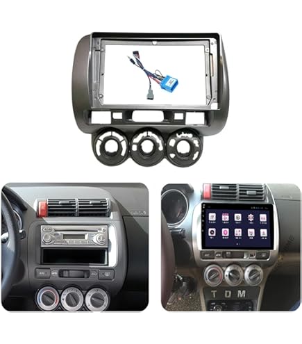 Tomzz Audio Doppel DIN Radioblende Passt Für Ford Transit V363 Ab 2014 Grau Ohne 4 Autoradio S0o4v01k