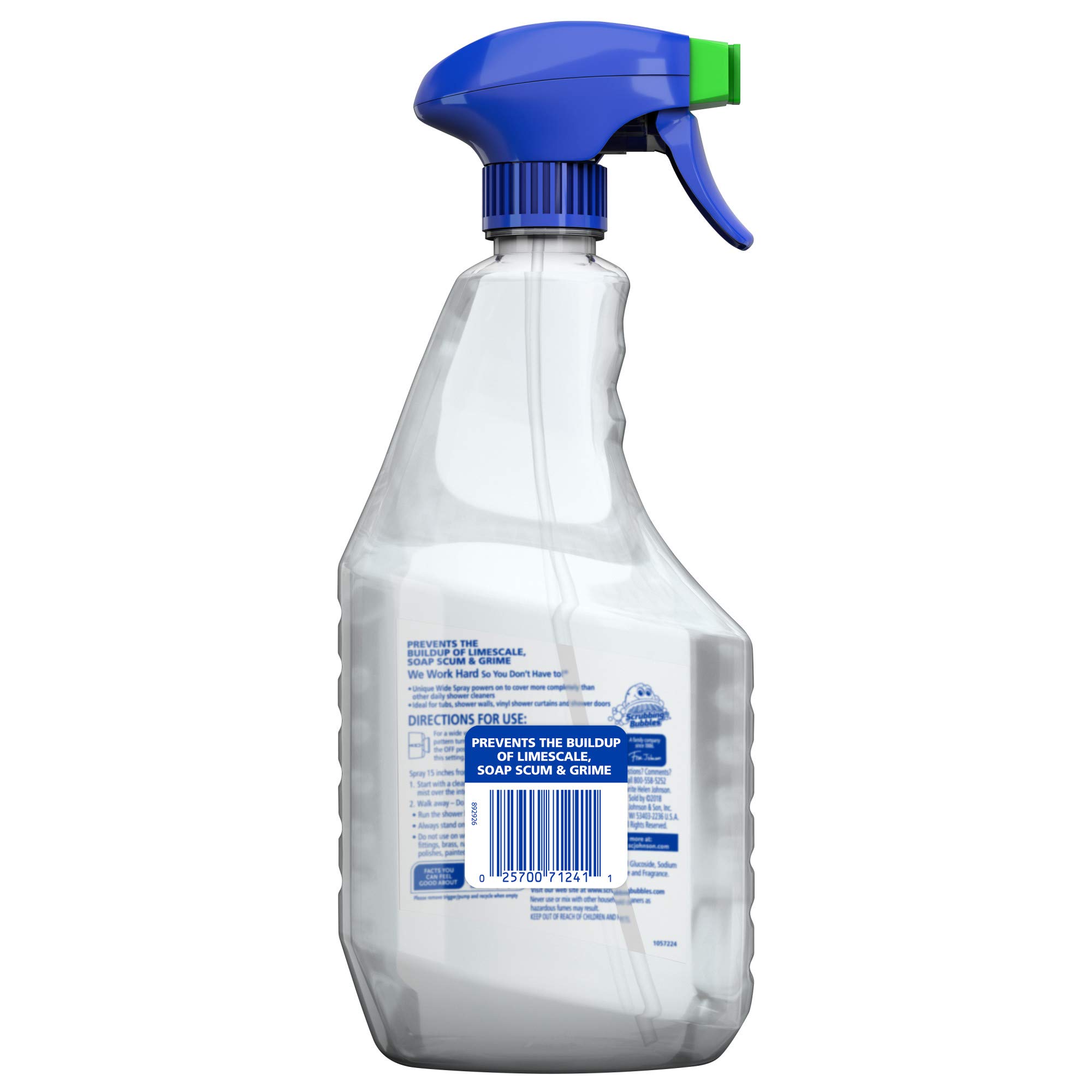 SC Johnson Scrubbing Bubbles Daily Shower and Bathroom Cleaner, Great on Tile, 32 oz