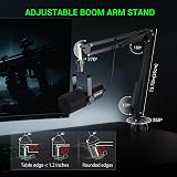 FDUCE SL40+ Dynamic USB/XLR Podcast Microphone Kit with Boom Arm view 6