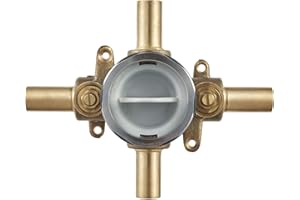American Standard RU102SS Flash Shower Rough-in Valve with Stub-Outs with Screwdriver Stops, Unfinished
