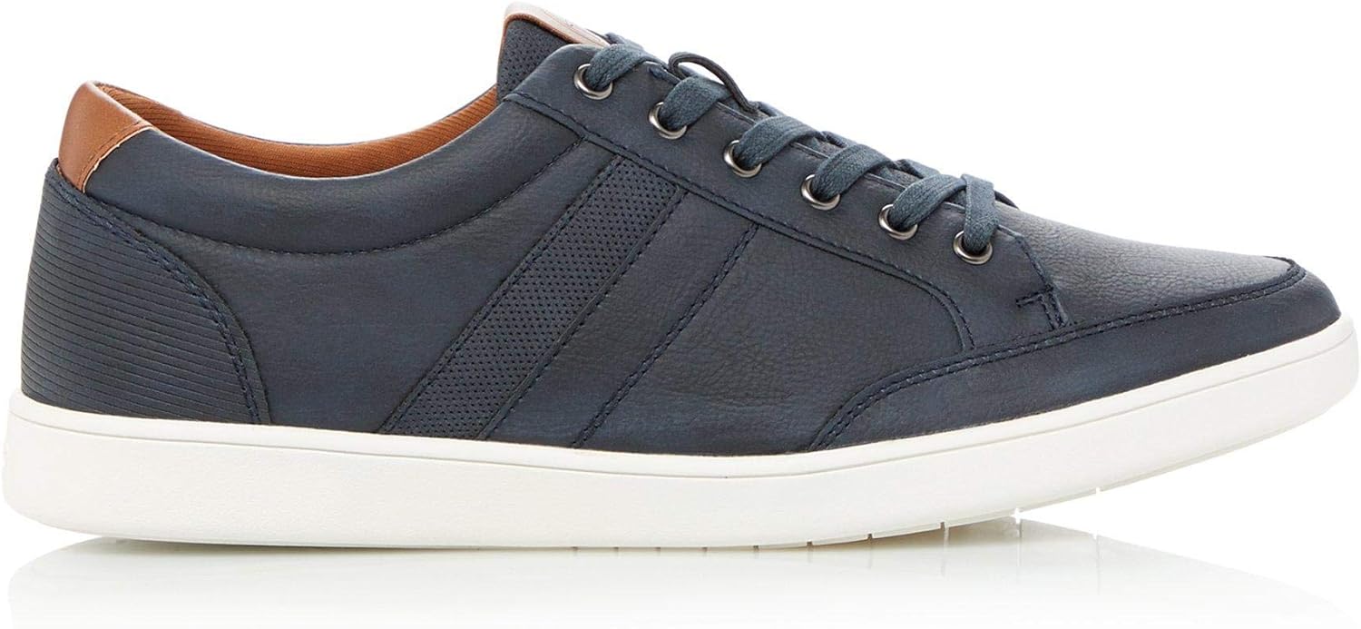 Dune Mens Travel Casual Lace Up Trainers Flat Heel Amazon.co.uk Shoes