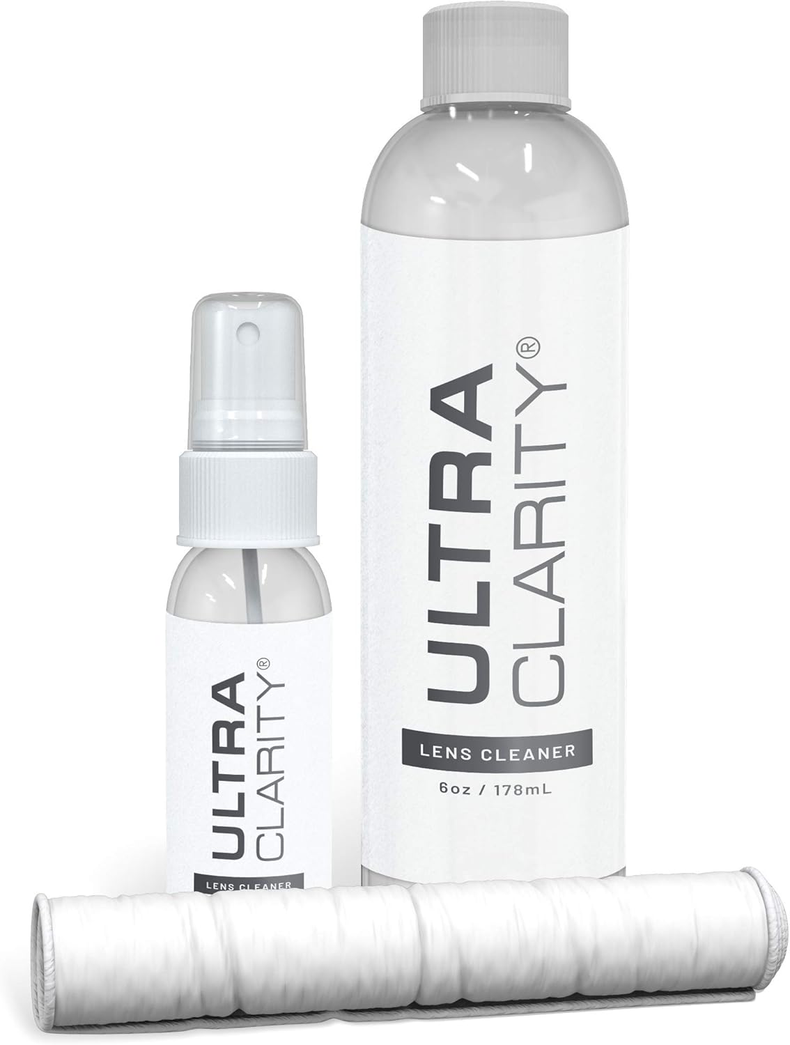 Ultra Clarity Eyeglass Cleaning Spray & Refill Bottles 1oz