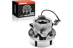 A-Premium Front Wheel Bearing and Hub Assembly Compatible with Chevrolet Cobalt, Pontiac G5 Pursuit, Saturn Ion (for 4-Wheel 