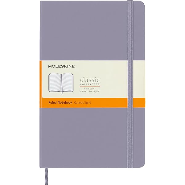 Amazon.com: Moleskine Classic Notebook, Large, Ruled, Hydrangea