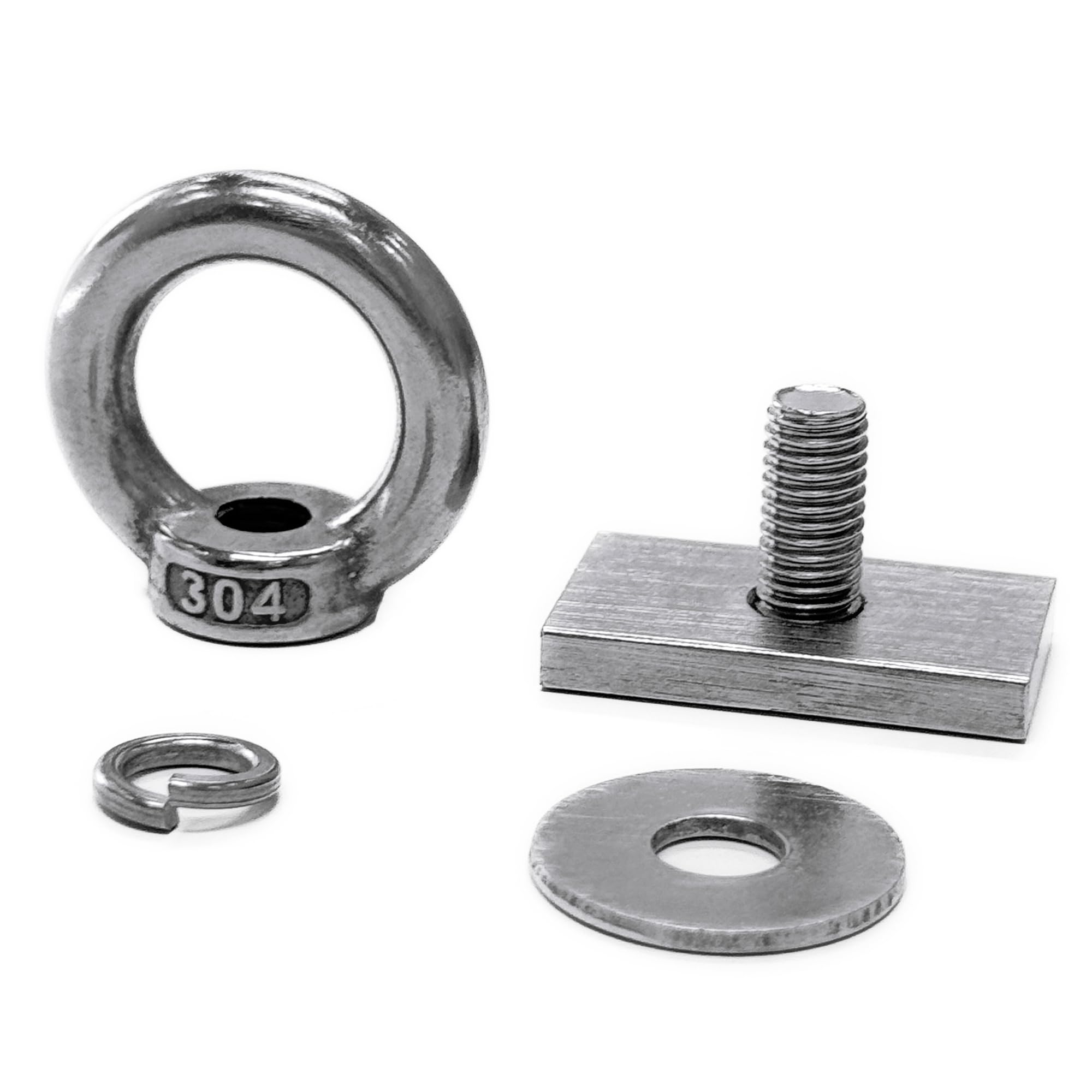 Photo 1 of Shoulder Eye Bolt, 4 Pack Heavy-Duty Stainless Steel Eye Bolt