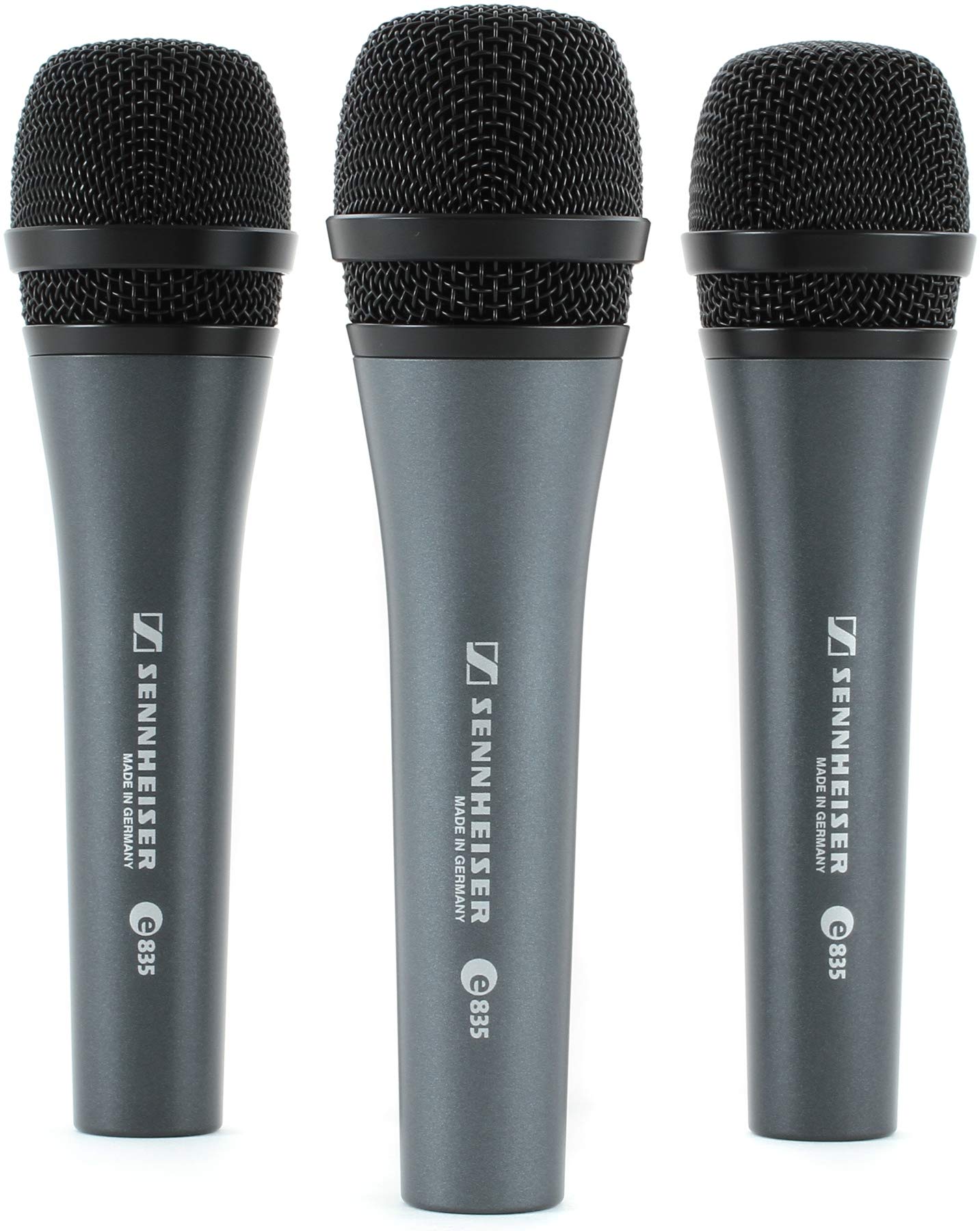 Sennheiser E835 Microphone, Pack of 3