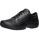 KEEN Utility Men's PTC Oxford Low Height Non Slip Kitchen Food Shoe, Black, 10 US