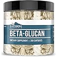 Earthborn Elements Beta Glucan, 200 Capsules, Pure & Undiluted, No Additives