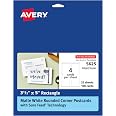 Amazon.com : Avery Postcards with Rounded Corners and Sure Feed ...