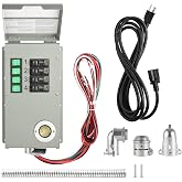 Nature's Generator Manual Transfer Switch Kit 15A 4 Circuits Indoor