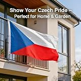 SHATCHI Czech Republic Flag 5ft x 3ft Polyester with Brass Eyelets view 3
