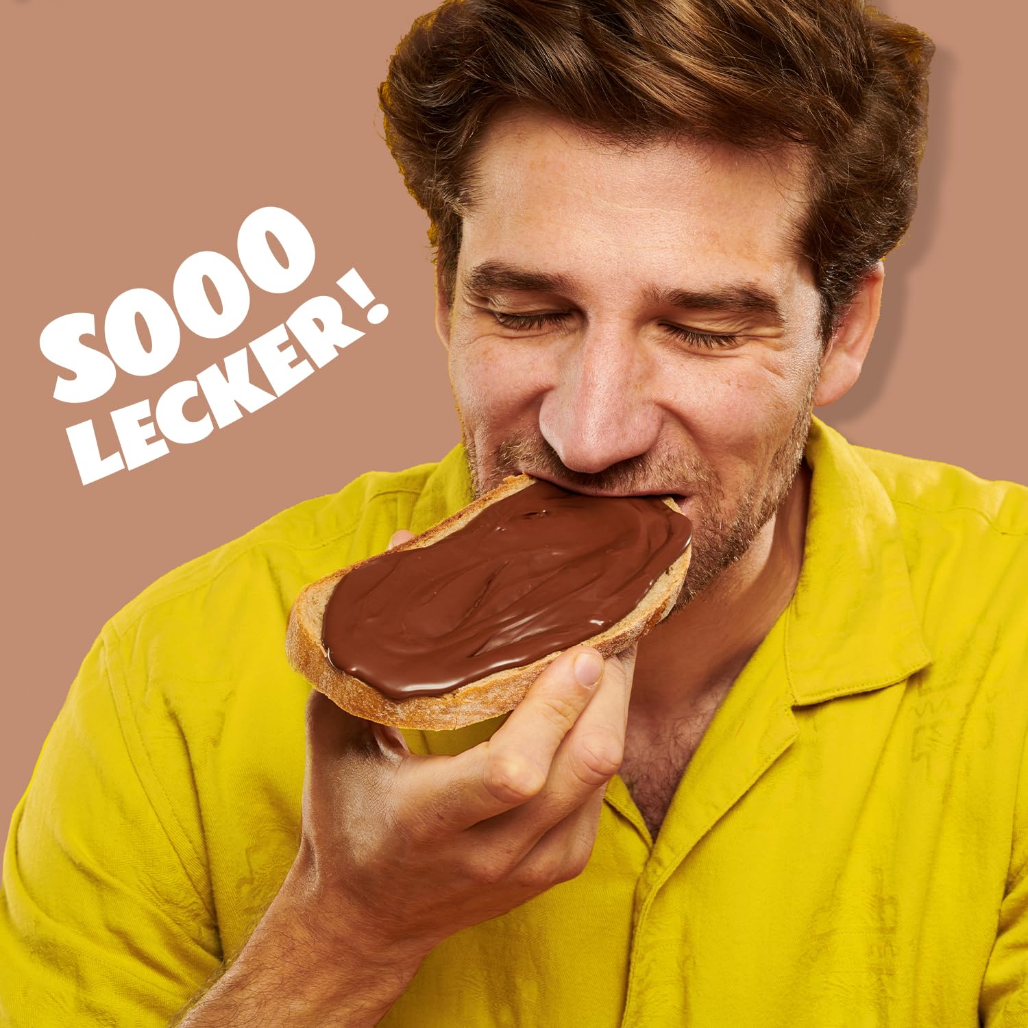 ahead CRAZY HAZEL | 6 x 200g Haselnusscreme ohne Zuckerzusatz | Super leckerer Schokoaufstrich mit 80% weniger Zucker* | Ohne Palmöl, glutenfrei & vegetarisch | Zuckerarmer Brotaufstrich Schokocreme 7