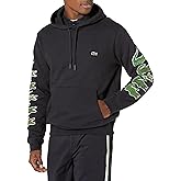 Lacoste mens Contrast Crocodile Hoodie