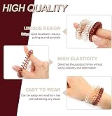 Sularpek 12 Pcs Spiral Hair Ties No Crease Plastic Bobbles Women Girls view 3