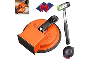 Floor Gap Fixer Tool, Adjustable Height Heavy-Duty Laminate Flooring Tools, Enhanced Vacuum Suction Cup, Gap Repair & Seam Cl