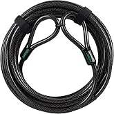 DAOSEC 33 ft x 1/2" Heavy Duty Cut-Proof Security Cable, Kayaking &amp; Outdoor Equipment