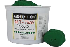 Sargent Art 85-3366 3-Pound Art-Time Dough, Green