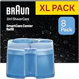 Braun ShaverCare 3in1 CCR8 Refill Cartridges for SmartCare Cleaning Station 8