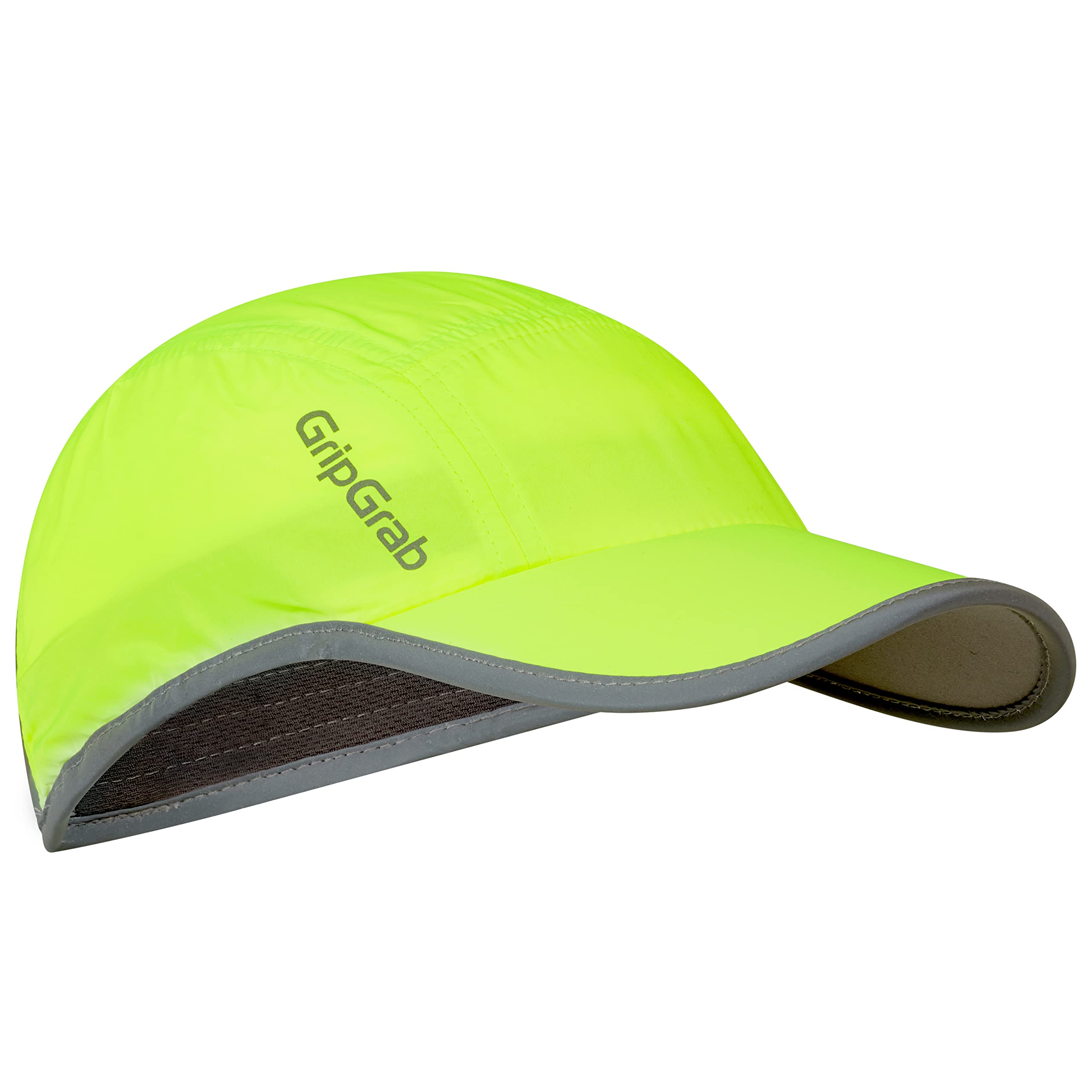 GripGrab Unisex Gripgrab Cap Summer Baseball-hat Uv-protection Visorcap Breathable Lightweight Triathlon Mar Headwear Running, Yellow Hi-Vis, Onesize 54-63cm 21-25 inch head circumference UK