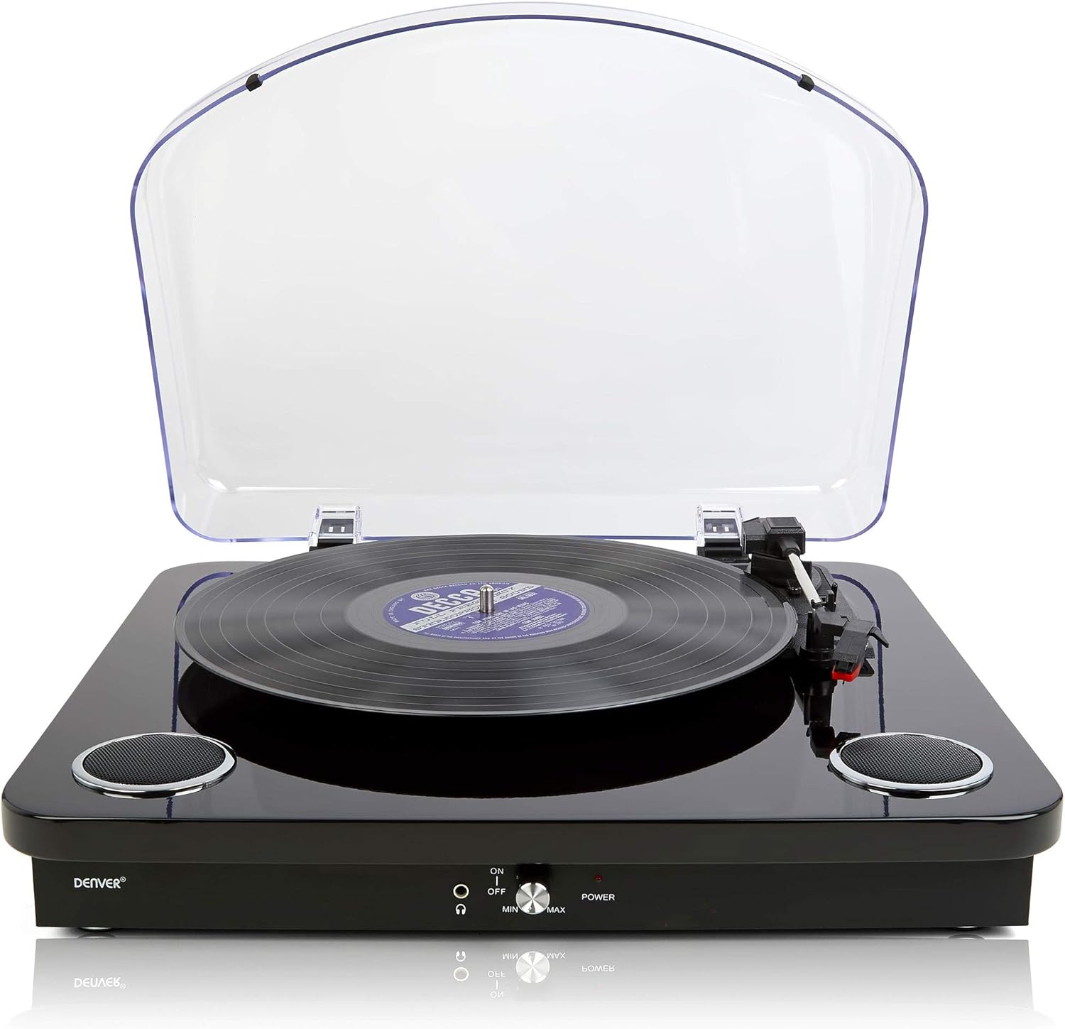 Denver VPL200 Vinyl Record Player Turntable Built In Amazon.co.uk