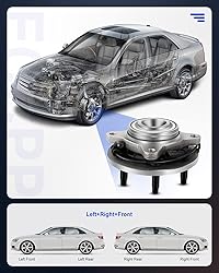 ECCPP Front Left or Right Wheel Bearing and Hub