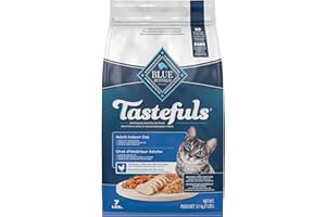 Blue Buffalo Indoor Health Natural Adult Dry Cat Food, Chicken and Brown Rice 3.1kg Bag - Medium Bag, Kibble