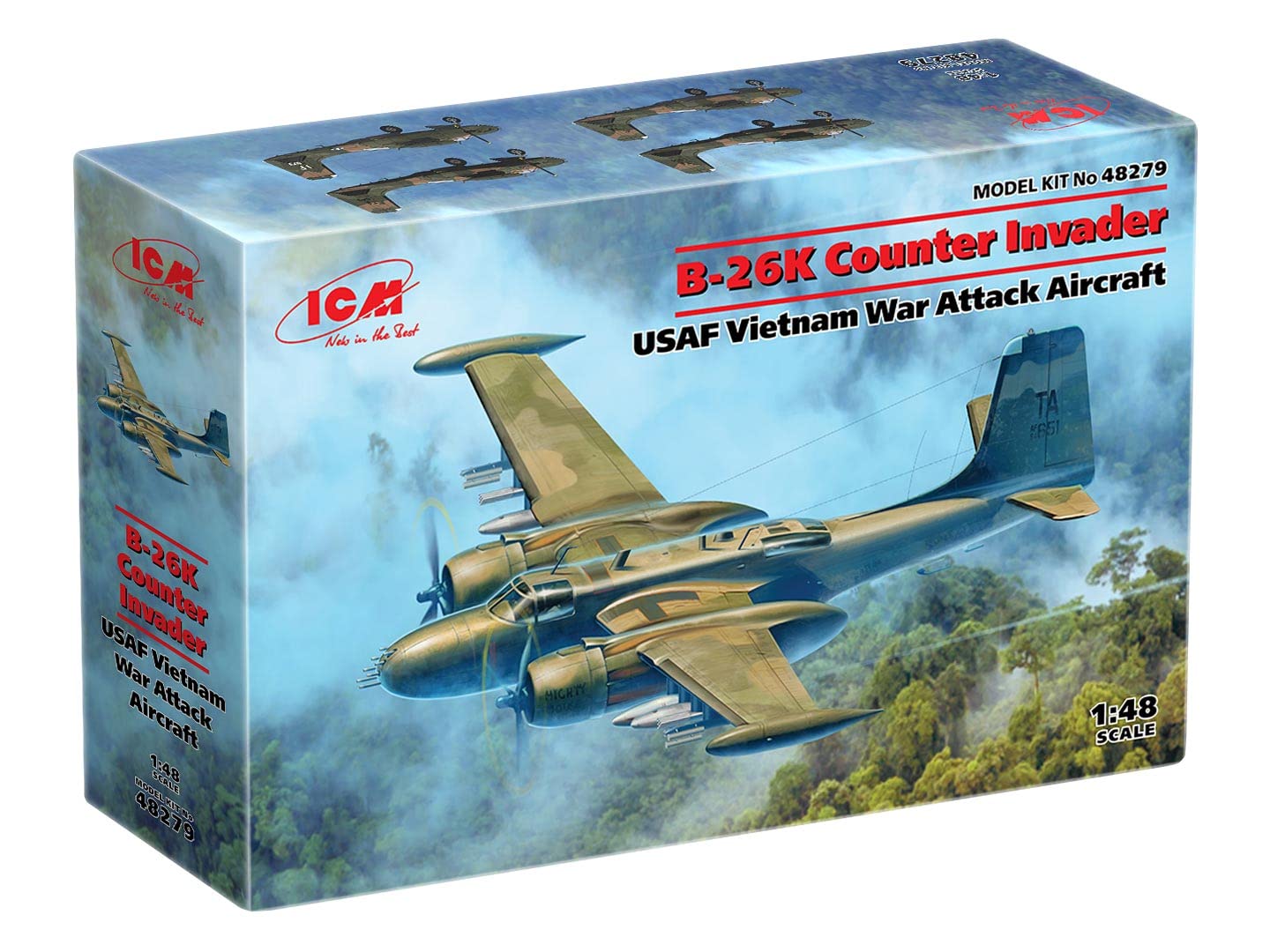 ICM 1:48 - B-26K Counter Invader, USAF Vietnam War